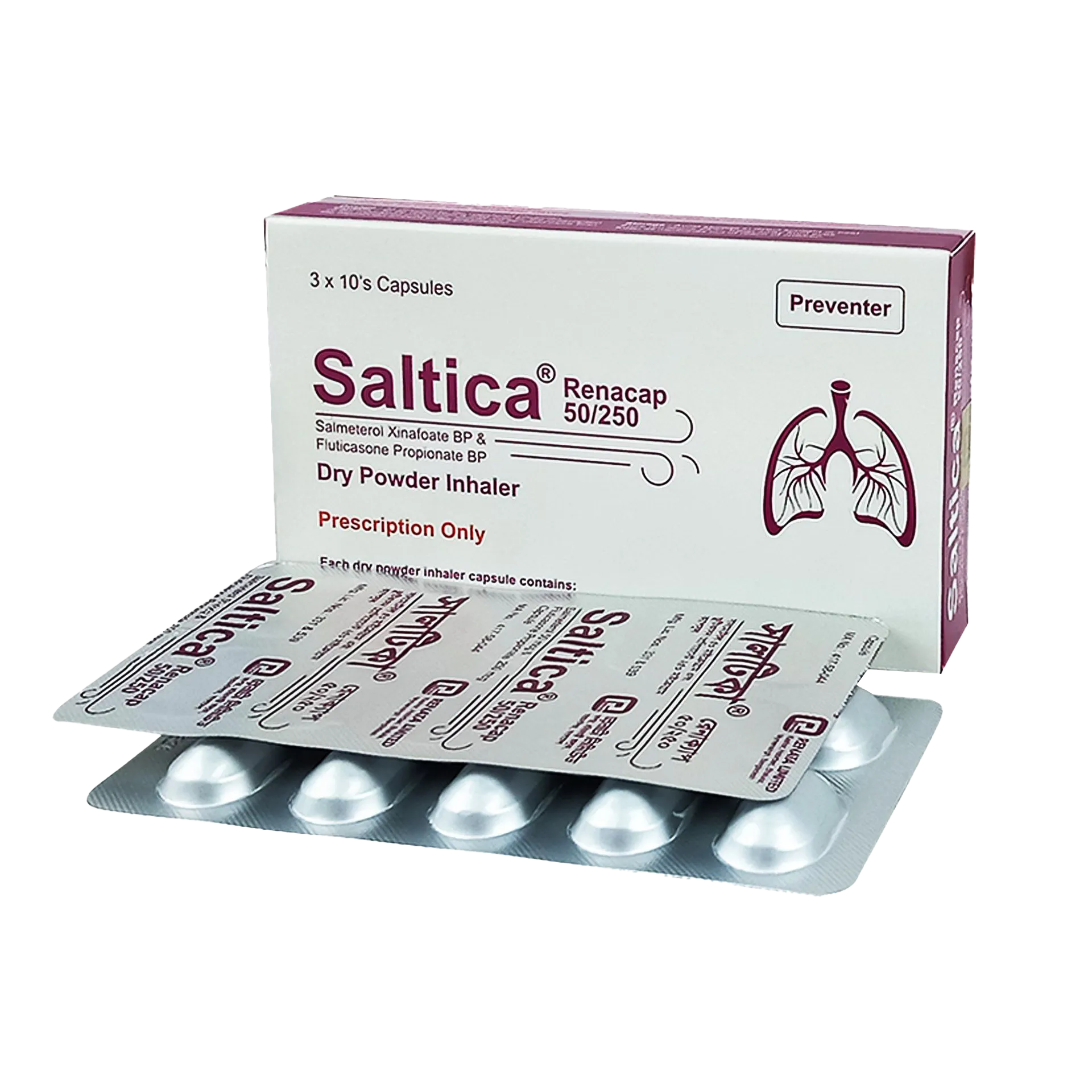 SALTICA (RENACAP) 50/250MG